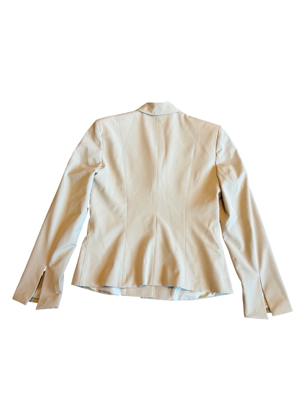 Vertigo Paris Beige Button-Down Blazer Jacket Office Professional Size Medium - Picture 8 of 14